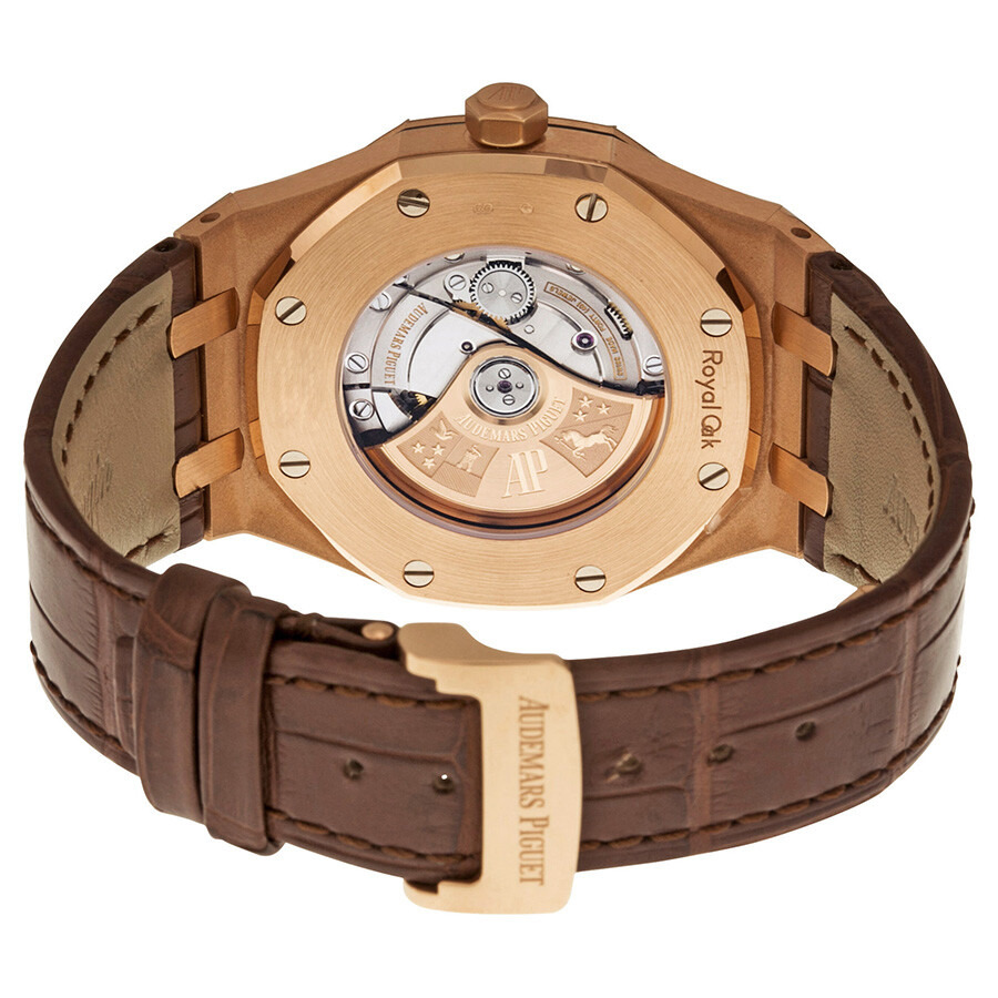 Pre-owned Audemars Piguet Automatic Silver Grande Tapisserie Dial Men's Watch 15400OR.OO.D088CR.01 - 3