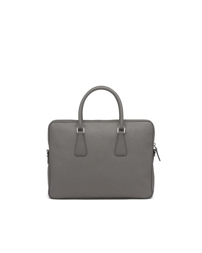 Prada Saffiano Leather Work Bag outlook