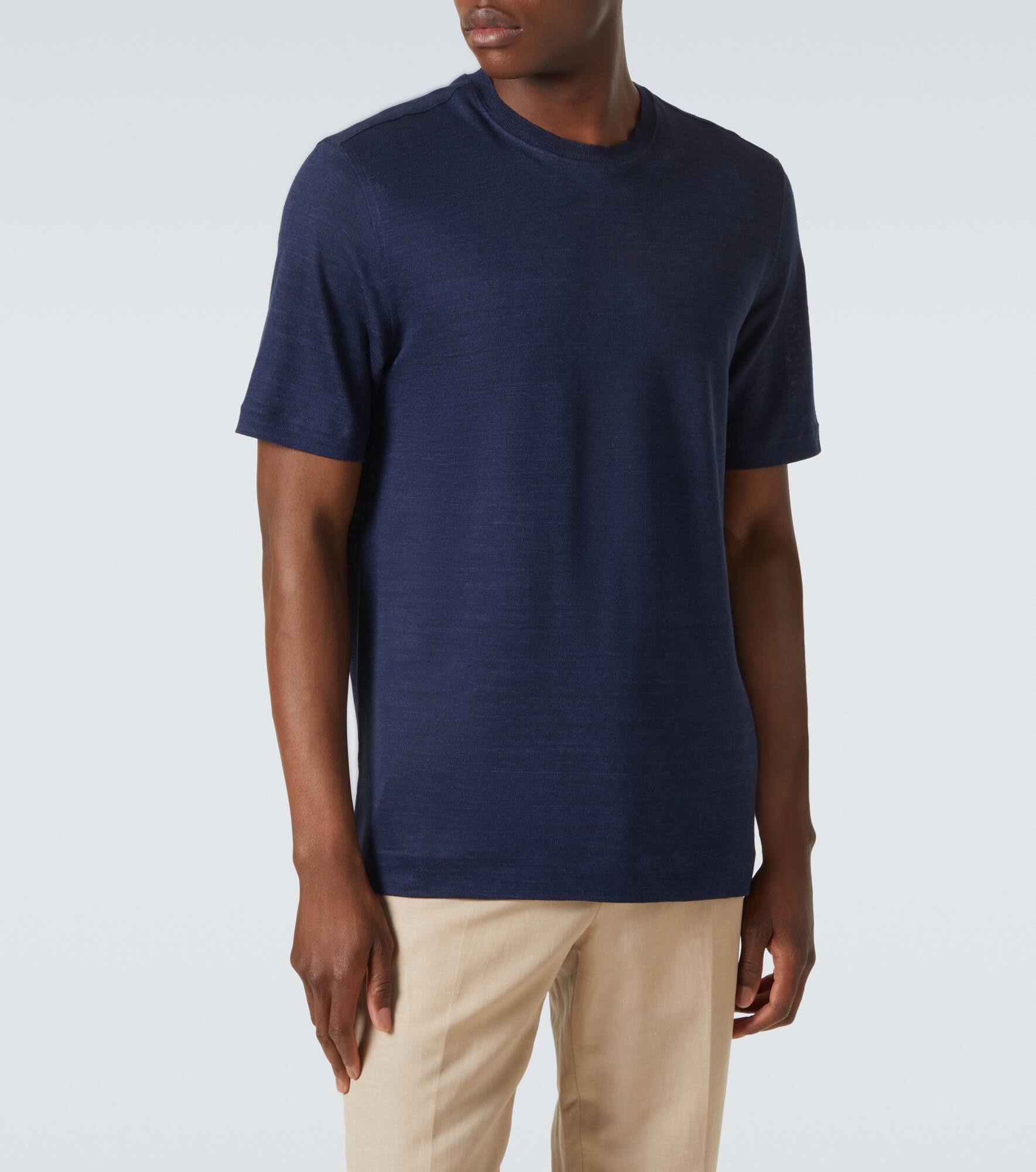 Linen T-shirt - 3