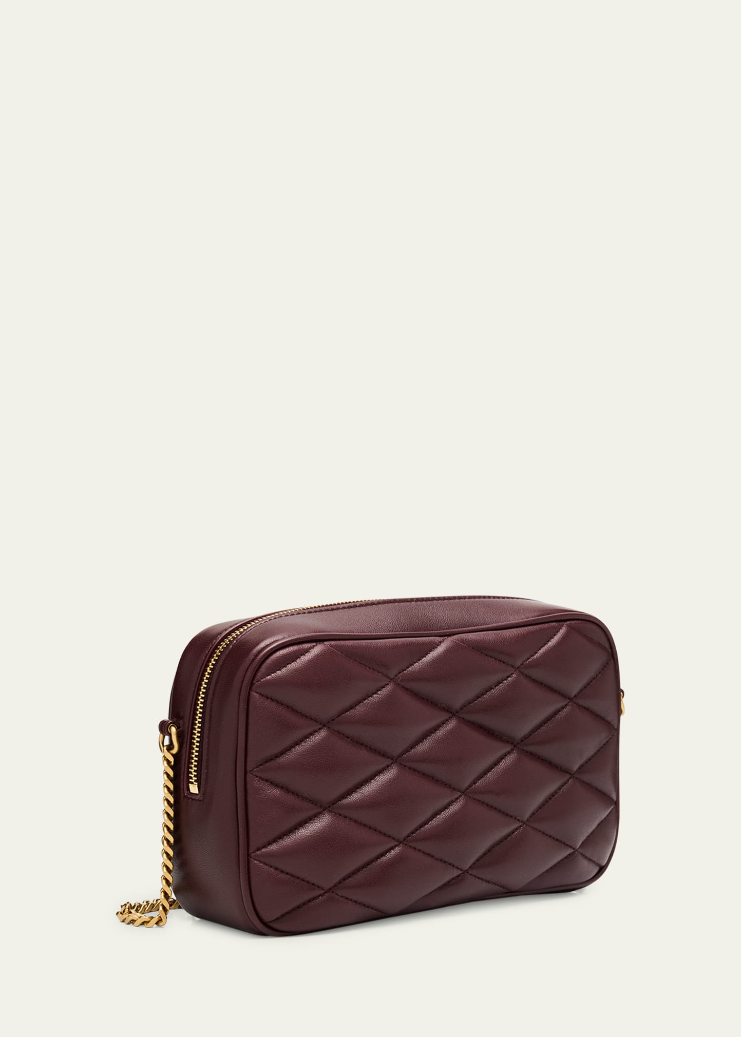 Mini Camera Bag in Quilted Leather - 3