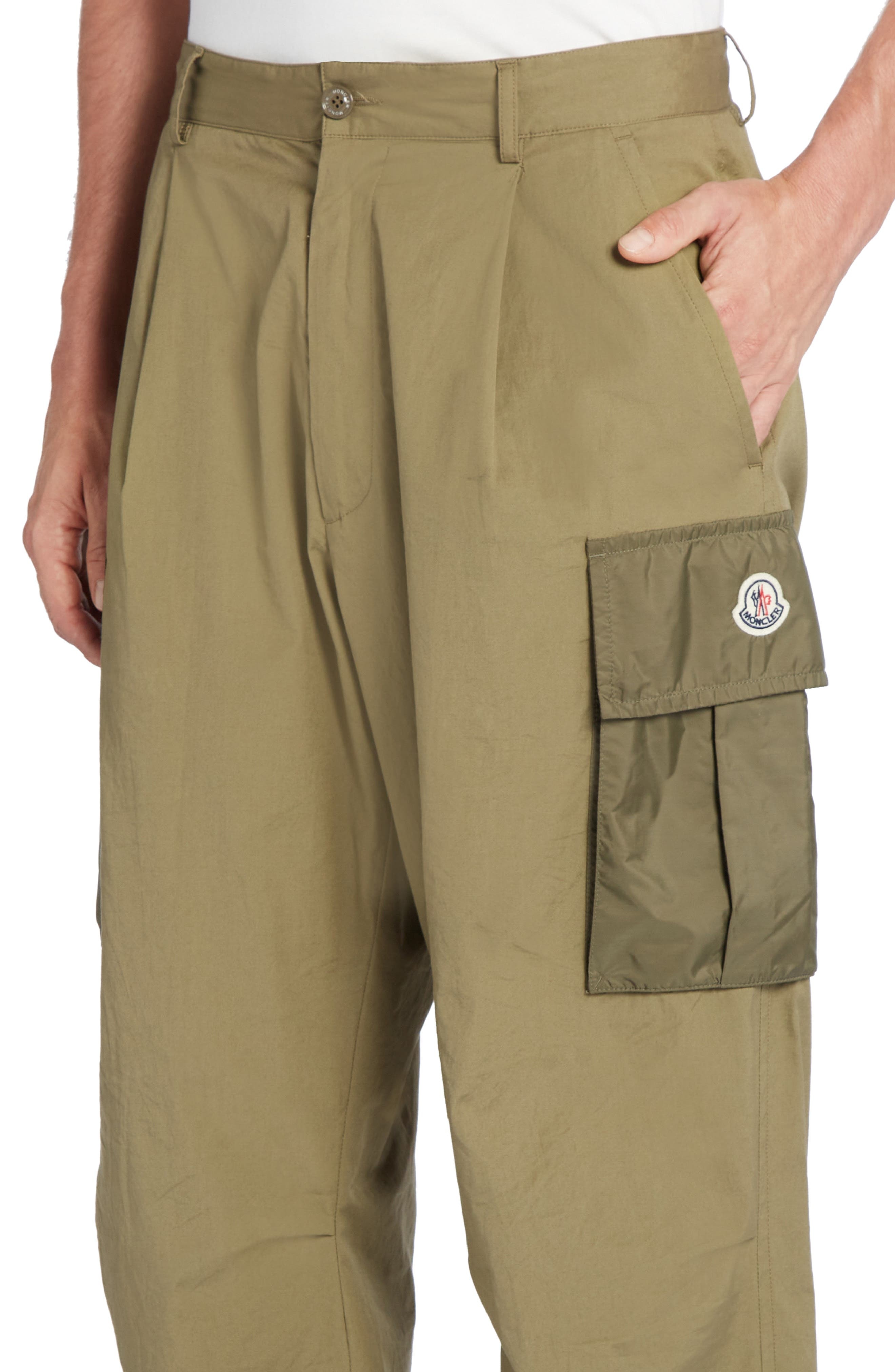 Stretch Poplin Cargo Pants - 5