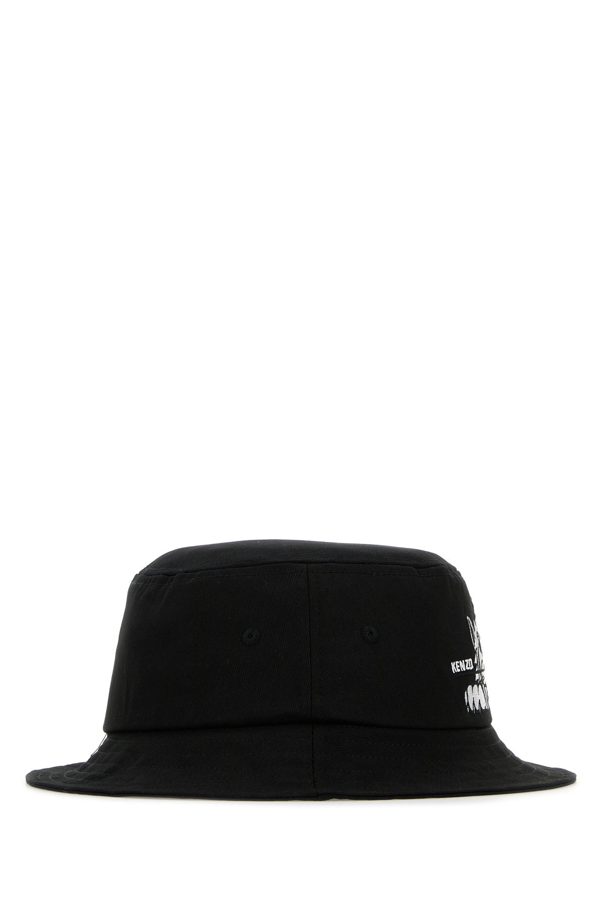 Black cotton bucket hat - 2