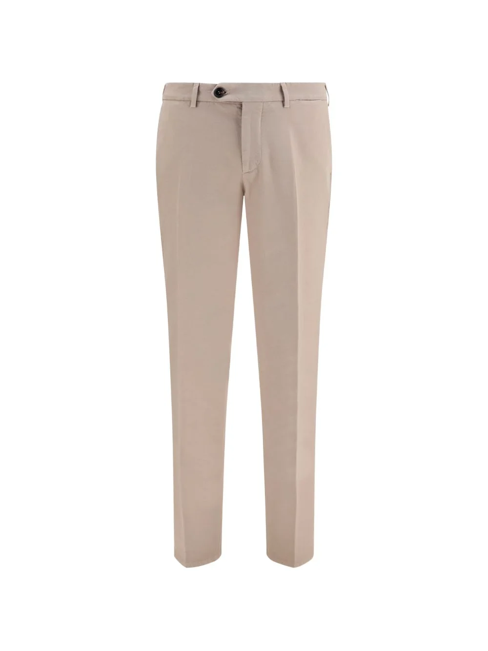 garment-dyed cotton trousers - 1
