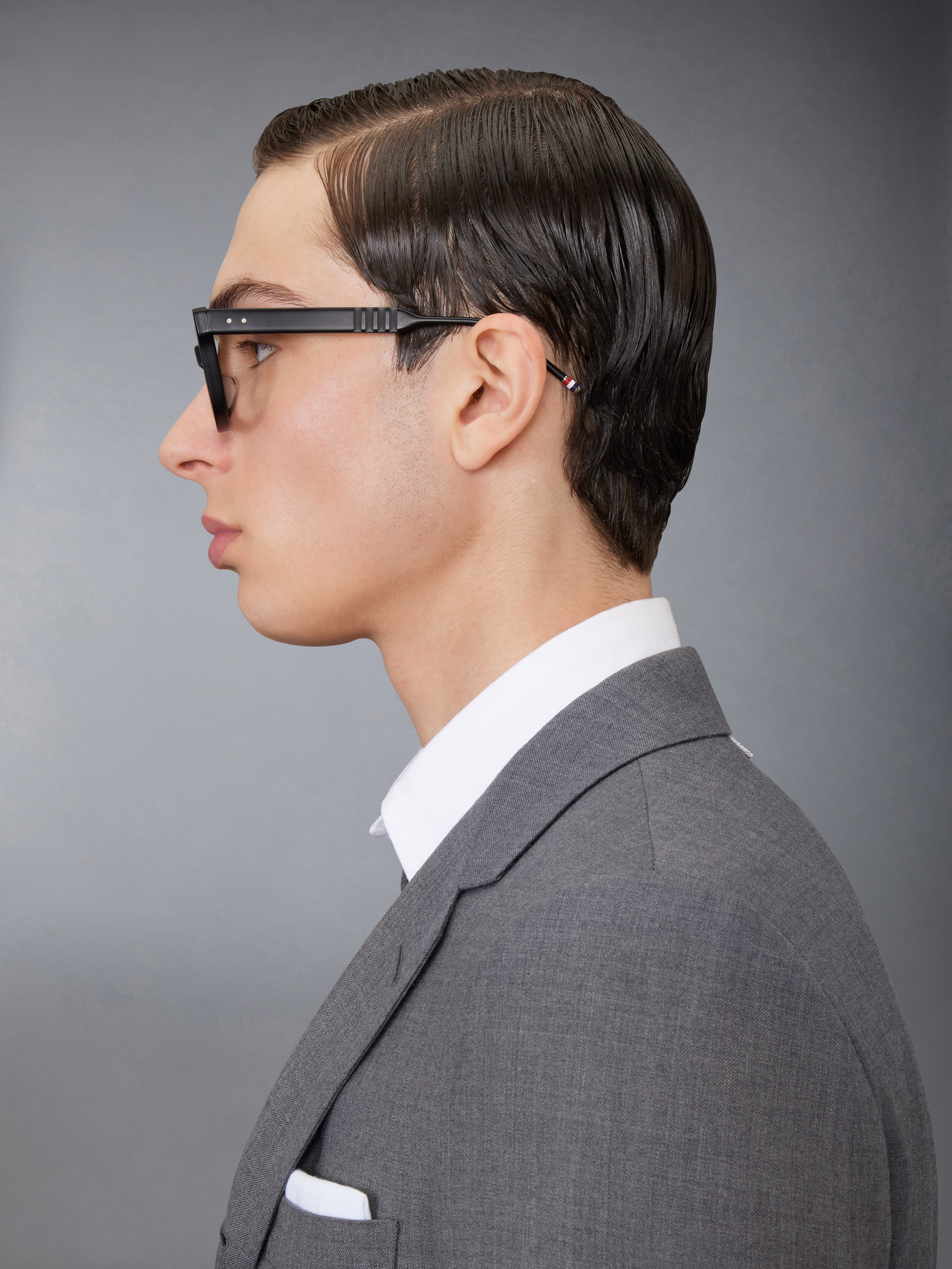ACETATE RECTANGULAR EYEGLASSES - 5