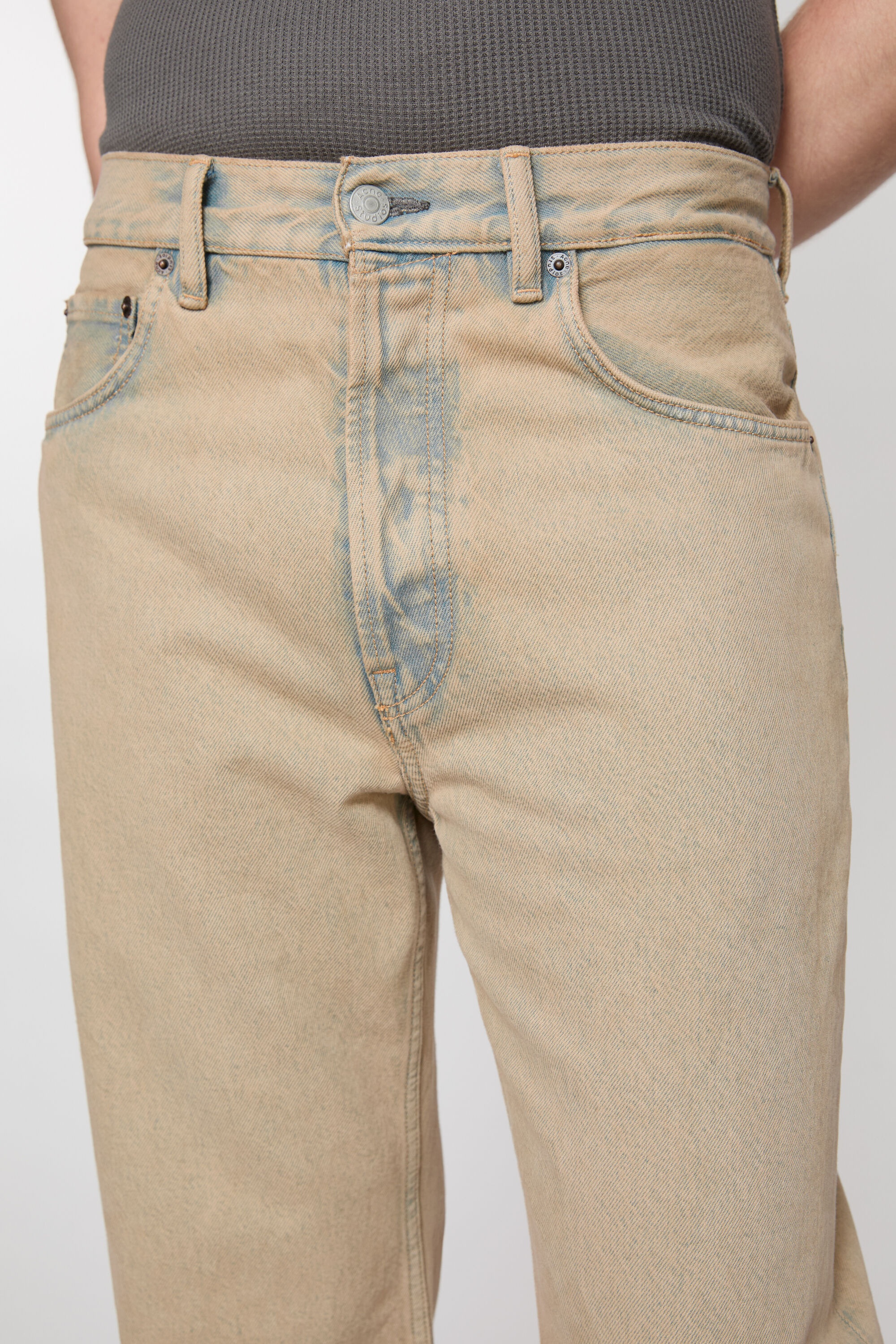 Loose fit jeans - 2021M - Light Sand - 5