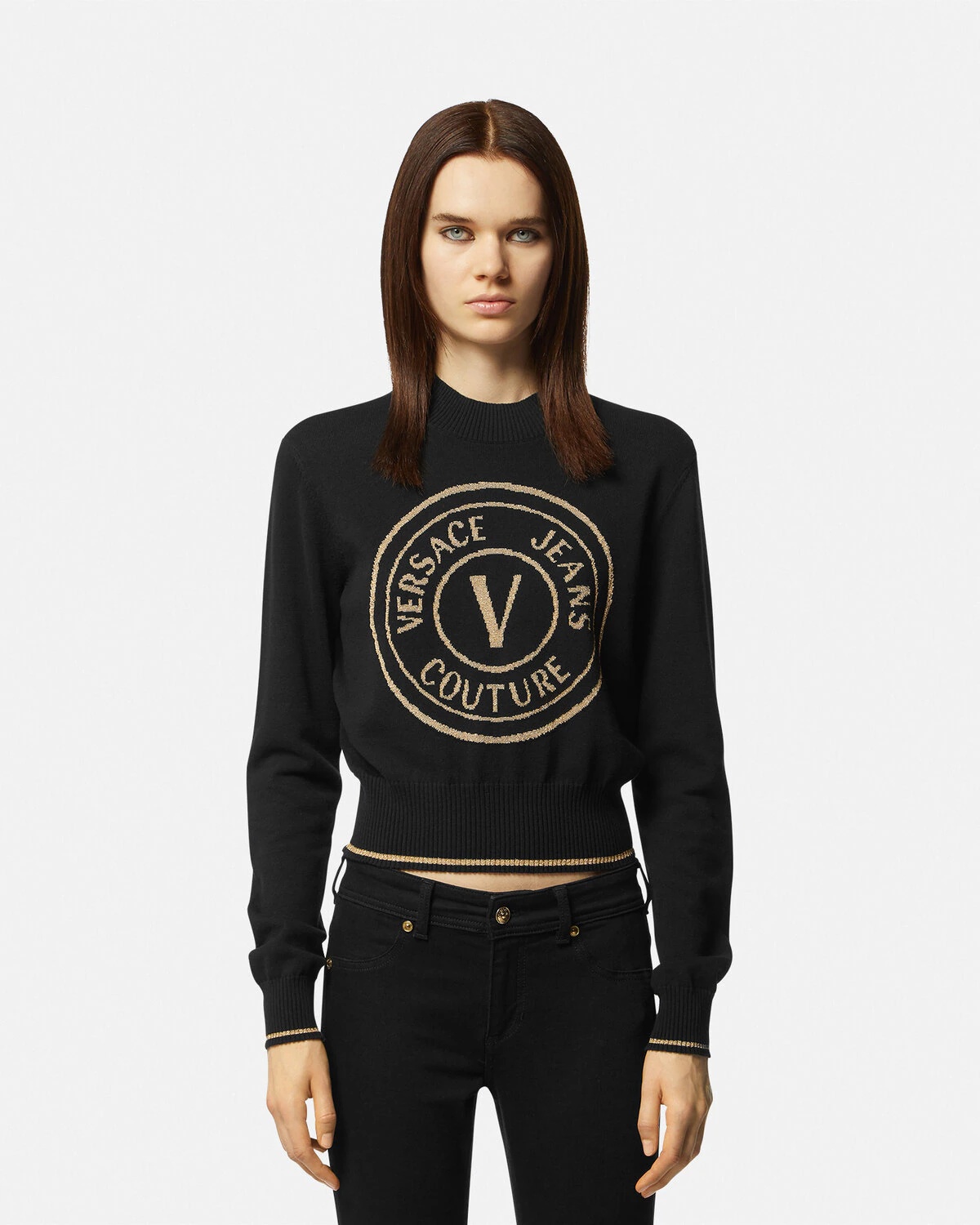 V-Emblem Sweater - 4