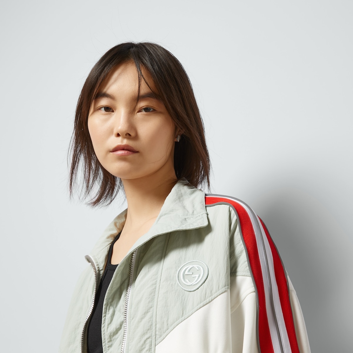 Technical jersey zip sweatshirt - 3