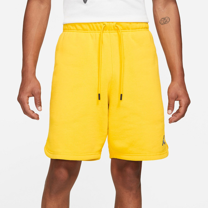 Jordan Air Jordan Essentials Fleece Shorts 'Yellow' DA9826-719 outlook