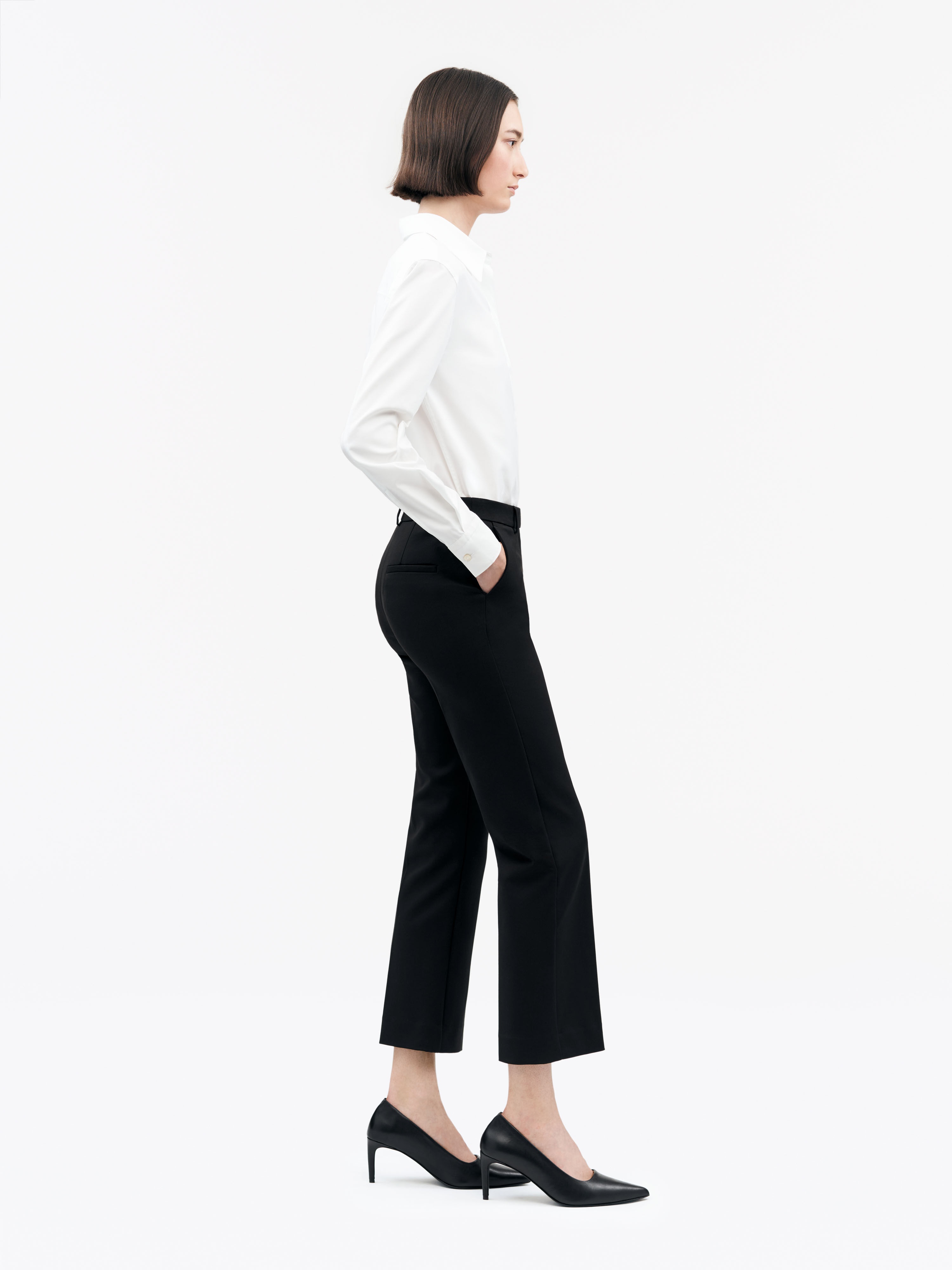 Noora 3 Slim Cropped Trousers - 3