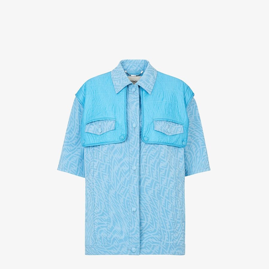 Light blue denim jacket - 4