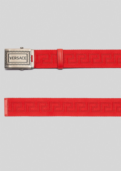 VERSACE 90s Vintage Logo Belt outlook