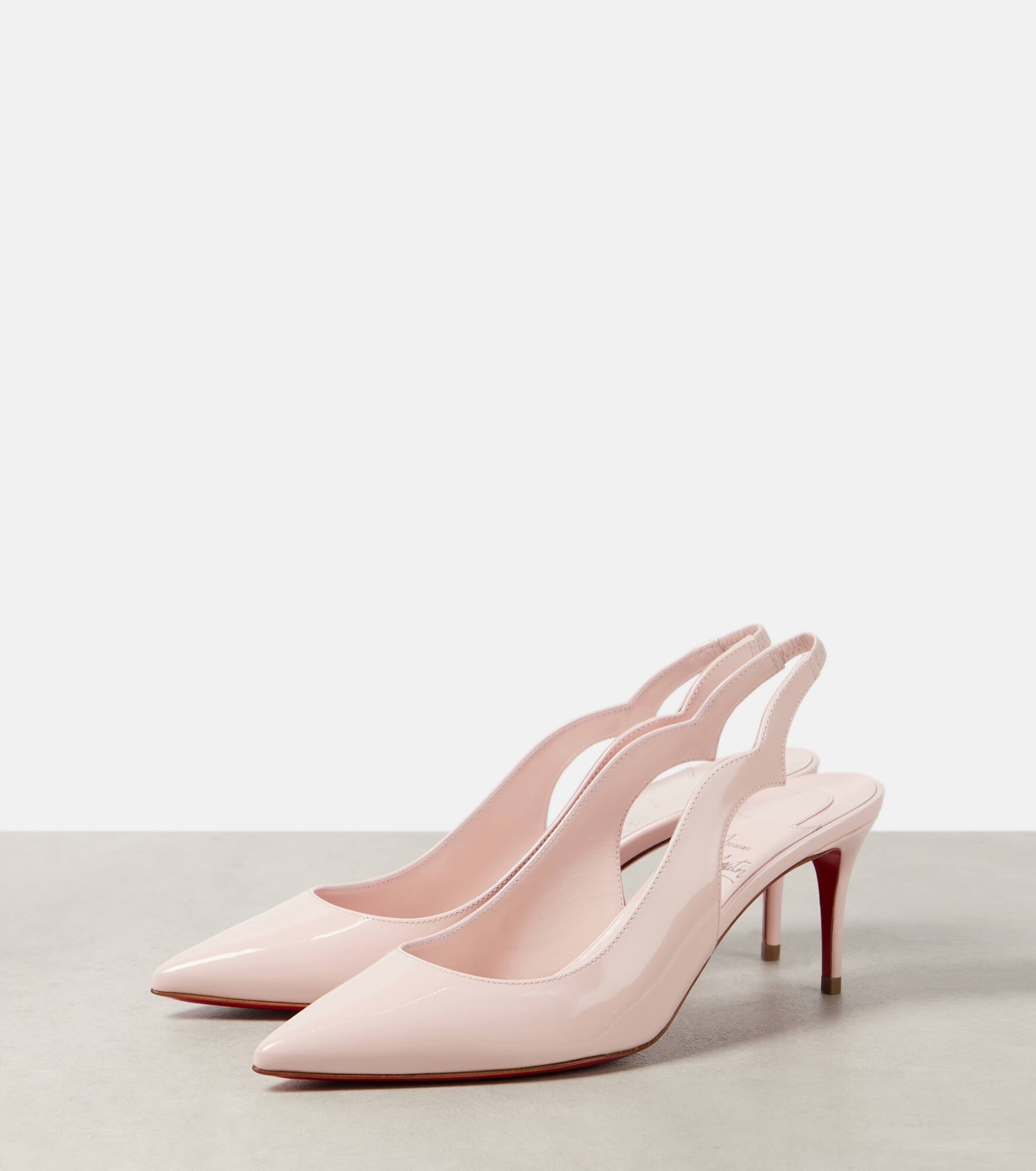 Hot Chick Sling 70 leather slingback pumps - 5