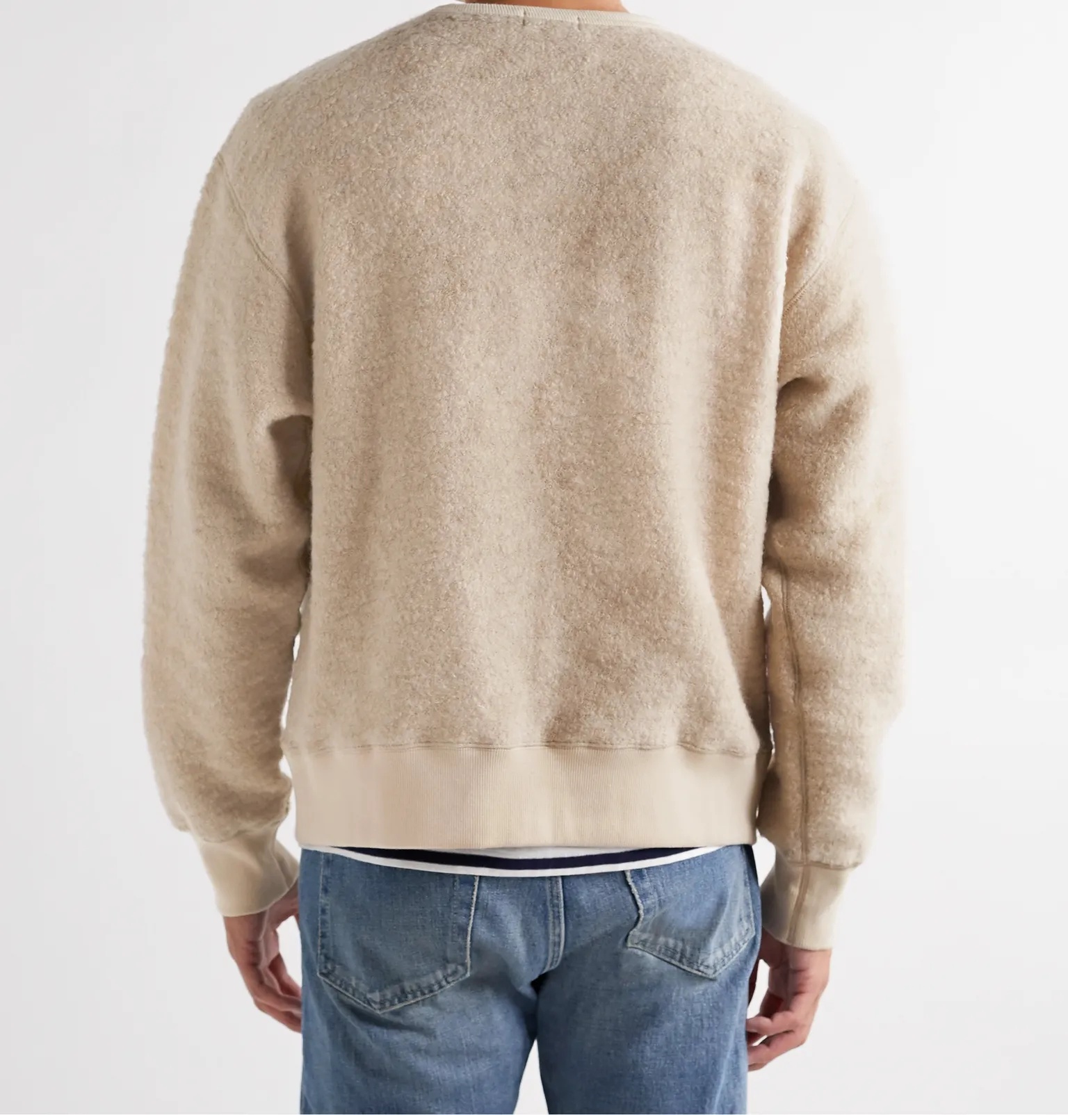 Textured Wool-Blend Sweatshirt - 4