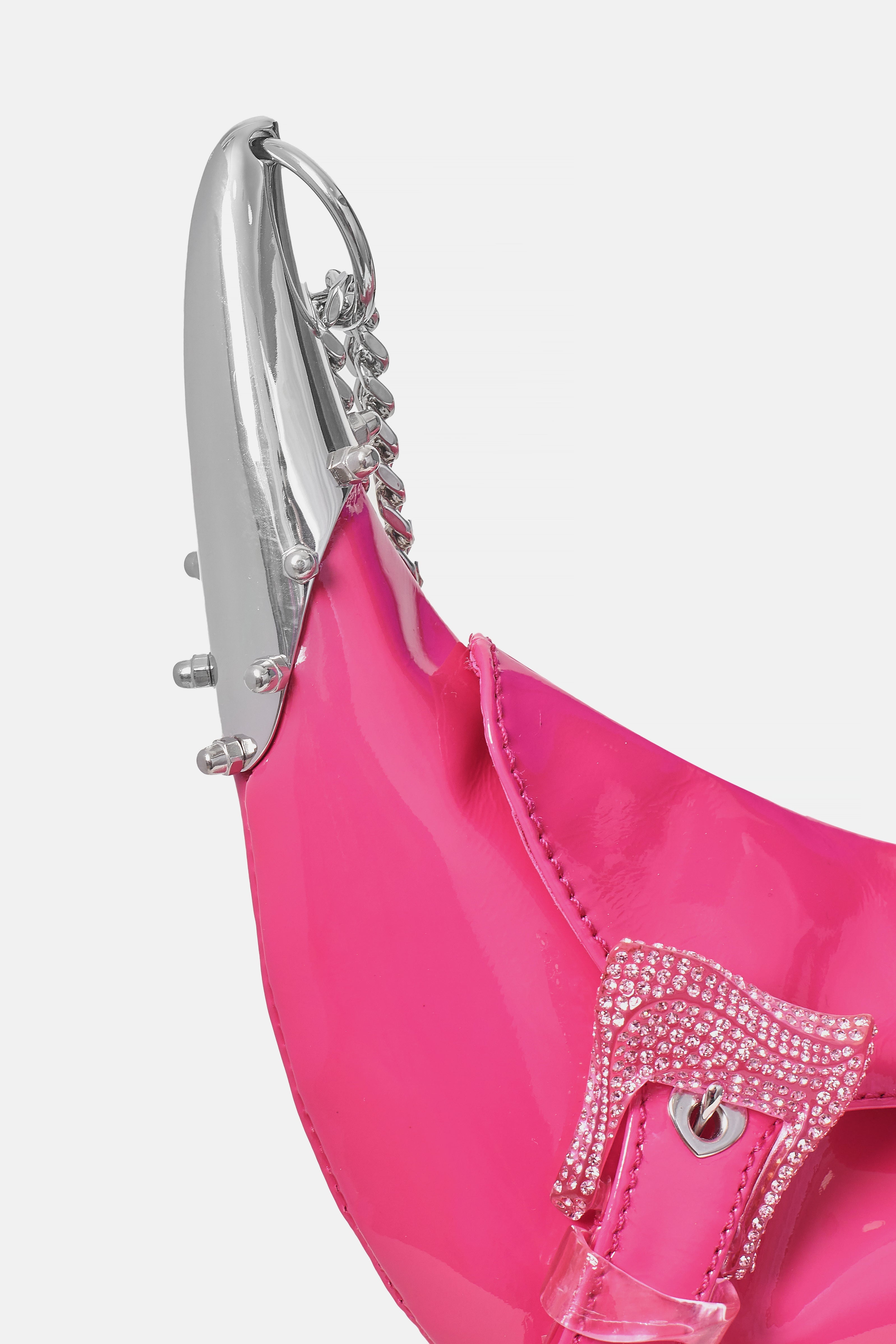 WHORNE BAG PATENT LEATHER HARLOT PINK - 3
