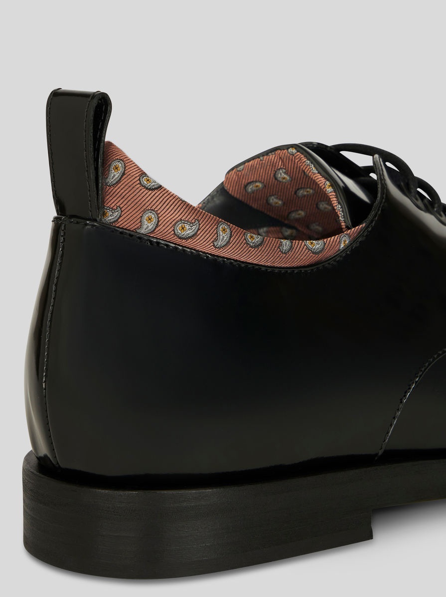 LACE-UP SHOES WITH PAISLEY PATTERN - 4
