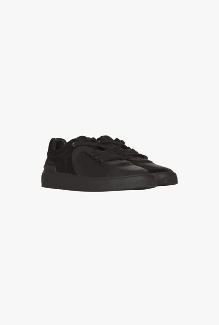 Black leather and suede B-Skate sneakers - 2