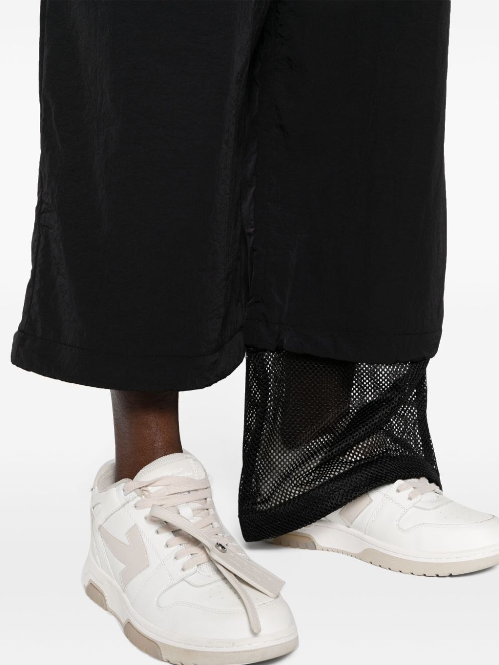 high-waist wide-leg trousers - 5
