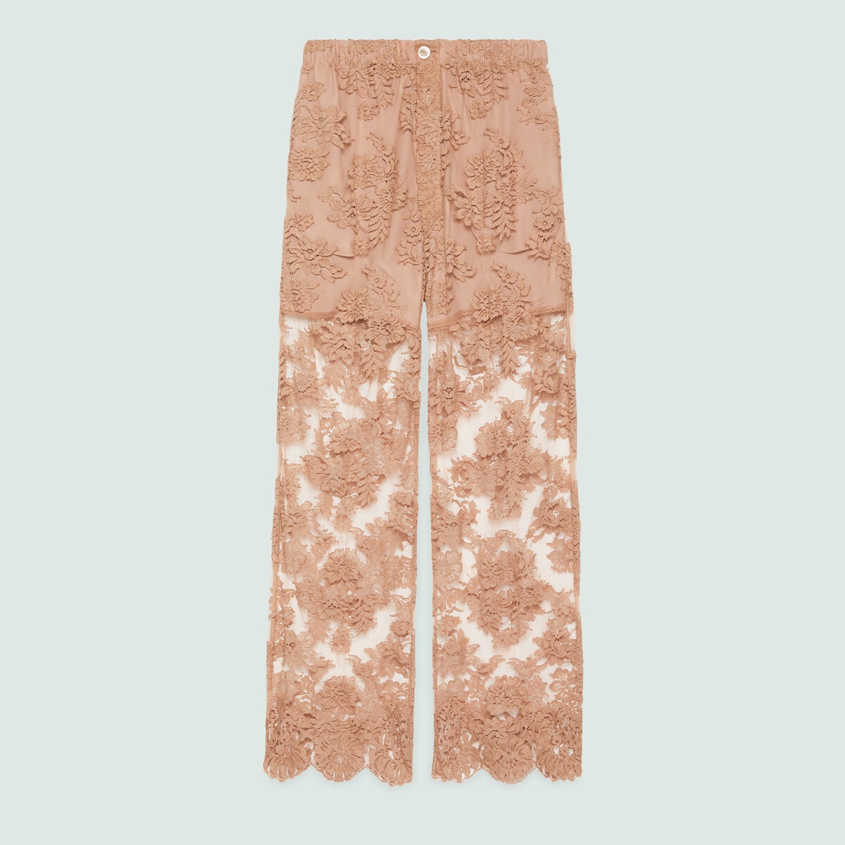 Floral cotton lace pant - 1