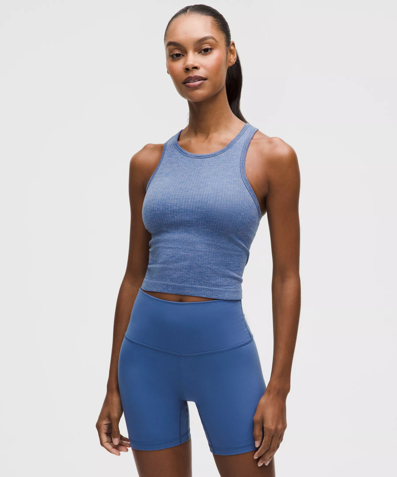 Ebb to Street Cropped Racerback Tank Top *Light Support, B/C Cup 1