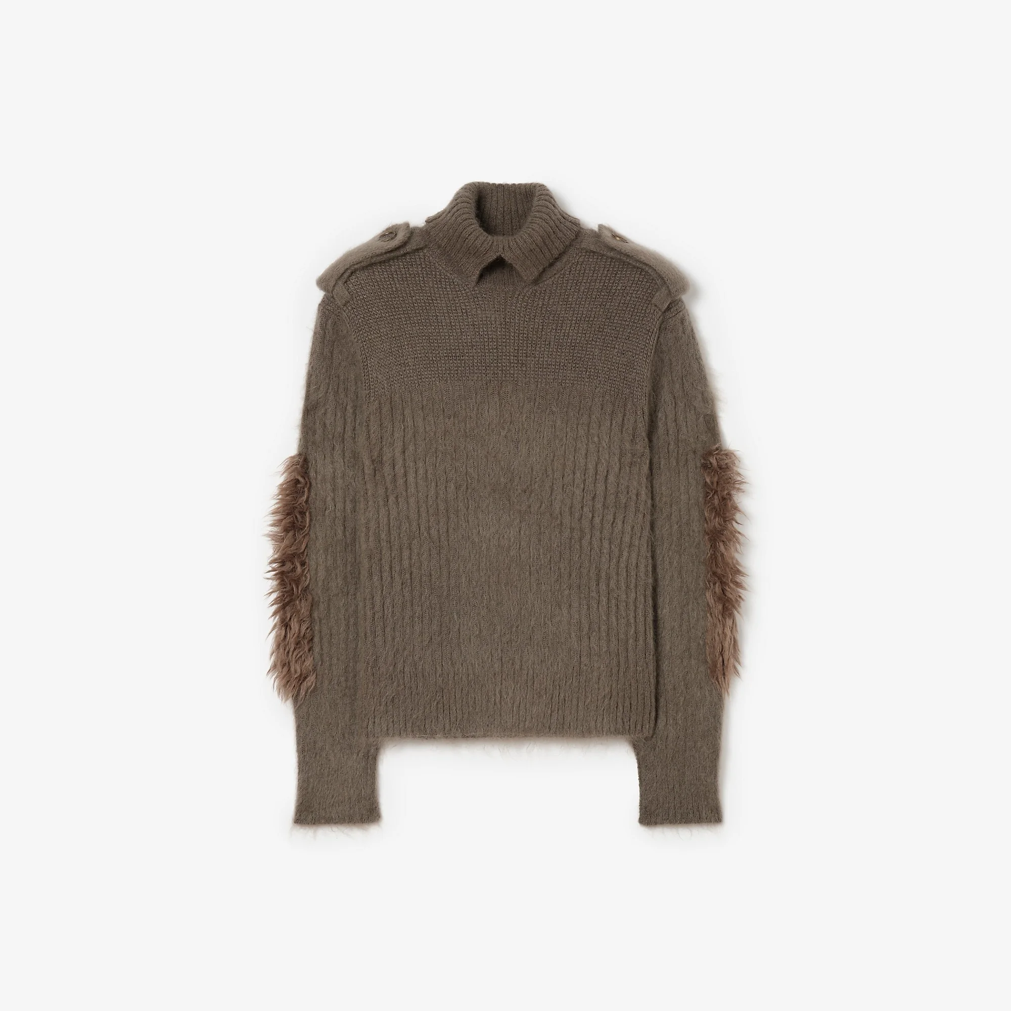 Mohair Wool Blend Jumper - 1