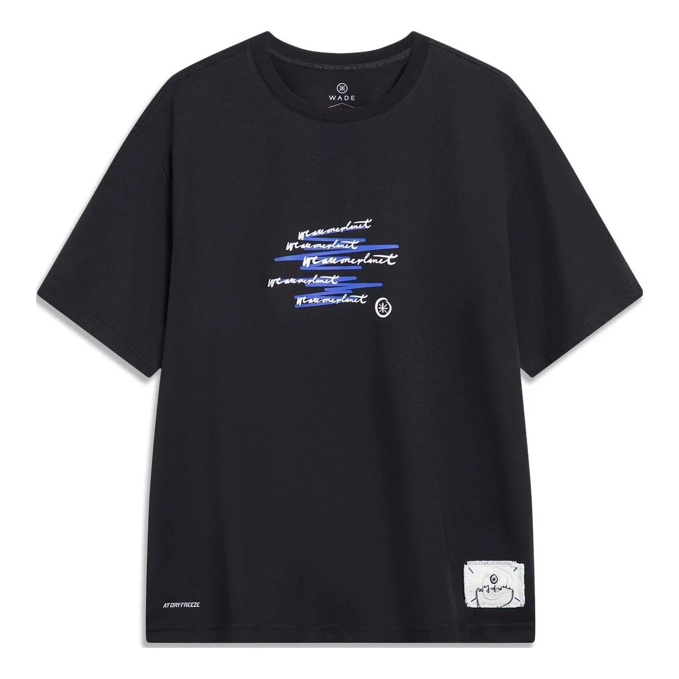 Li-Ning x Salventius Way Of Wade Graphic T-shirt 'Black' AHST339-1 - 1