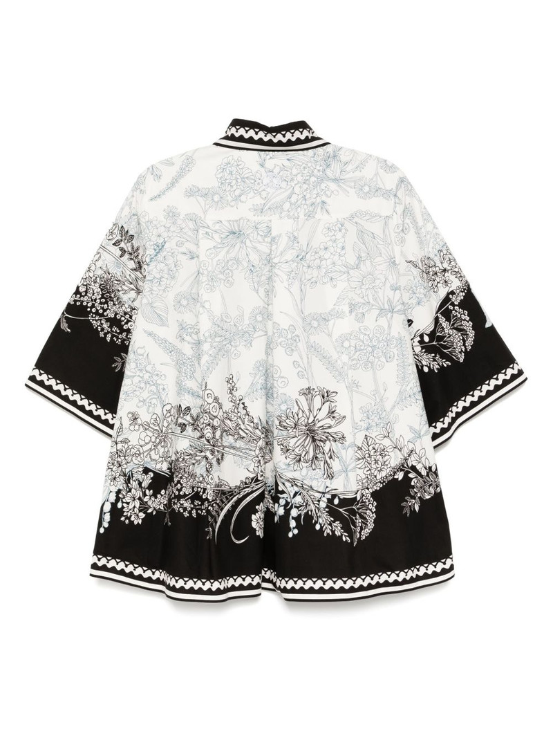 ELIE SAAB printed cotton shirt outlook