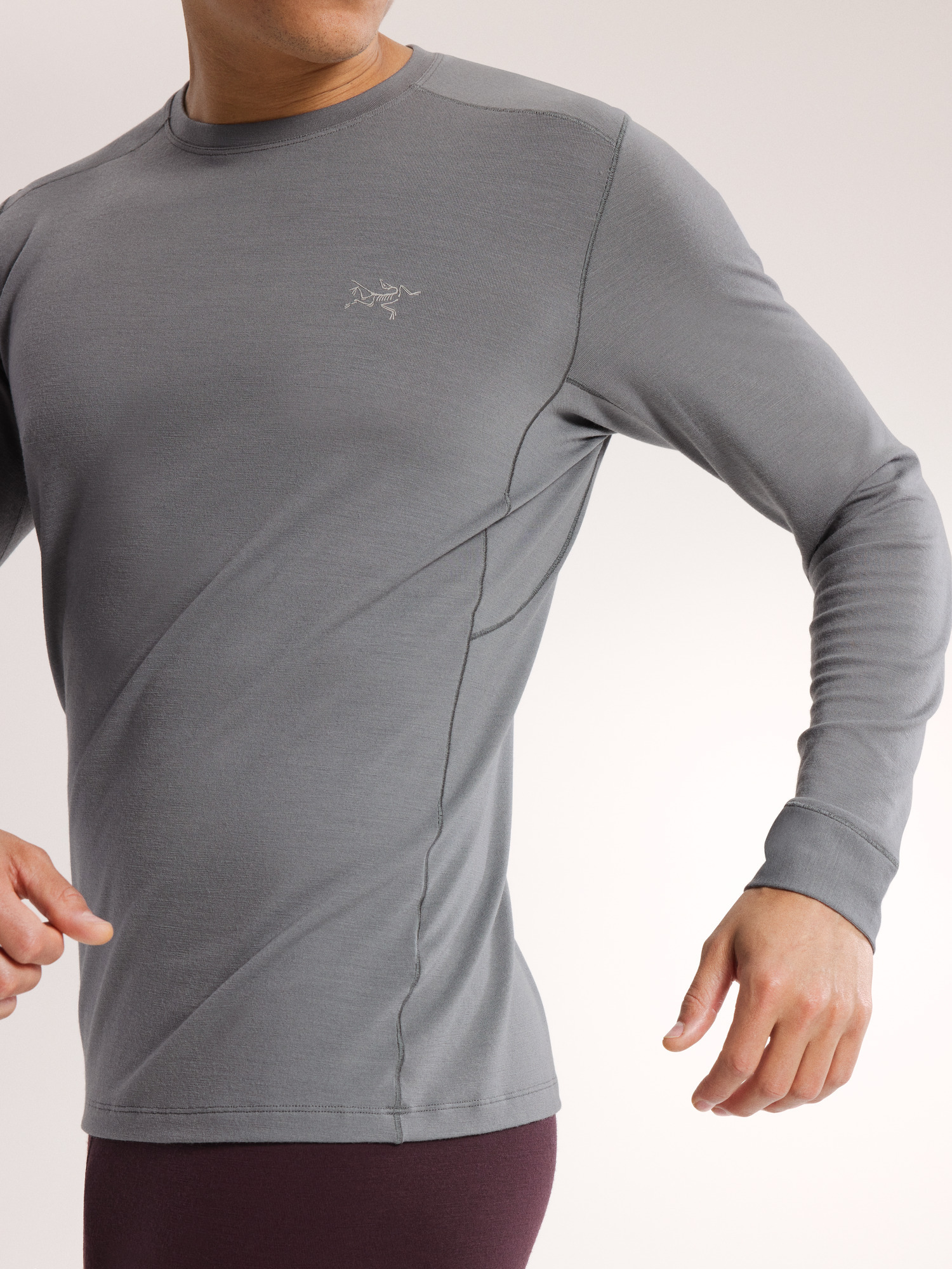 Rho Merino Wool Crew Neck LS - 3