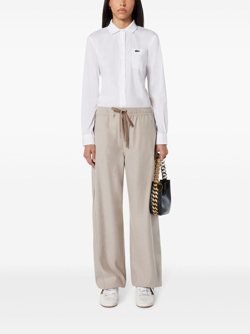 LACOSTE flannel trousers outlook