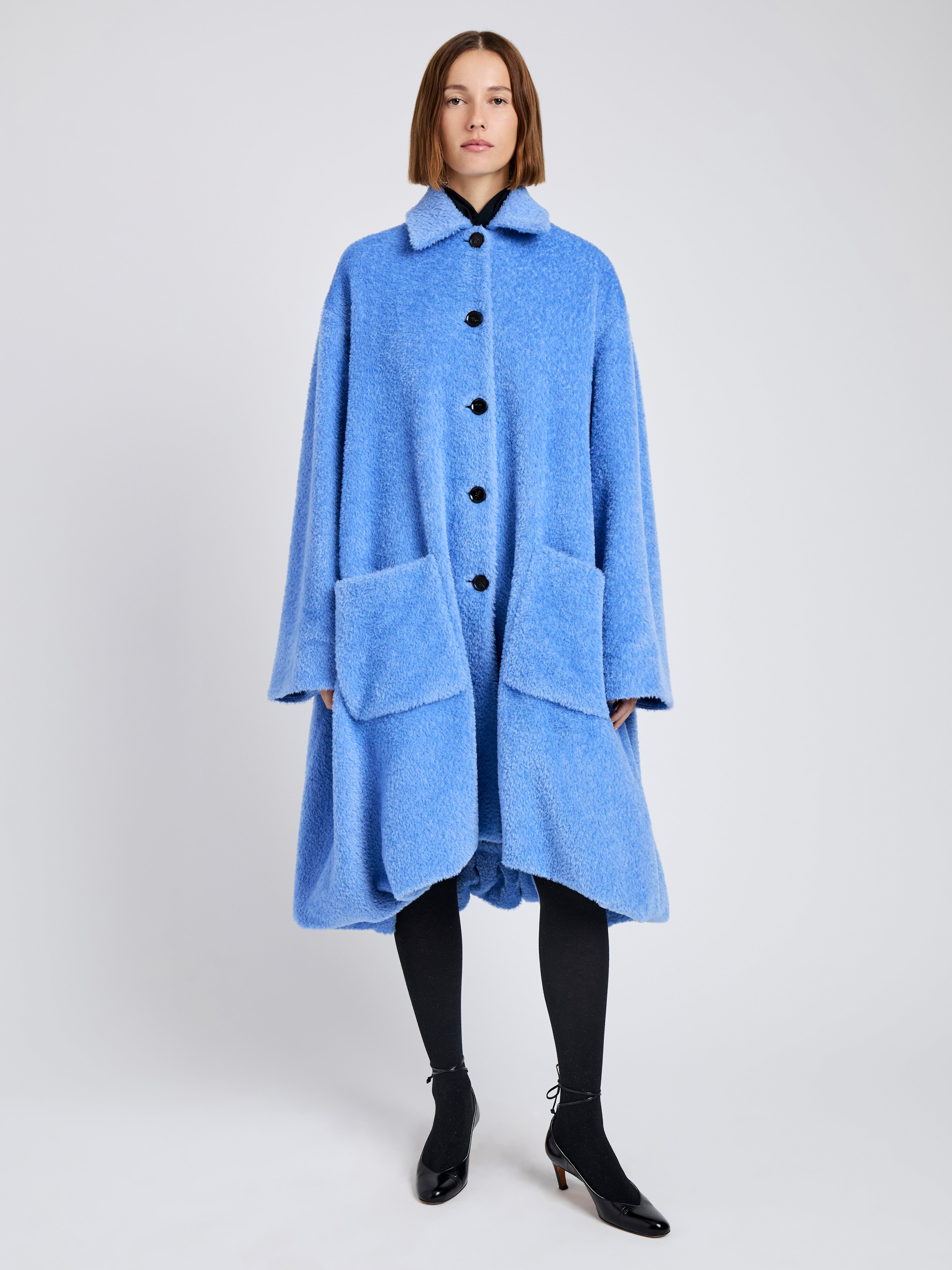 Verretta Coat in Alpaca Coating - 6