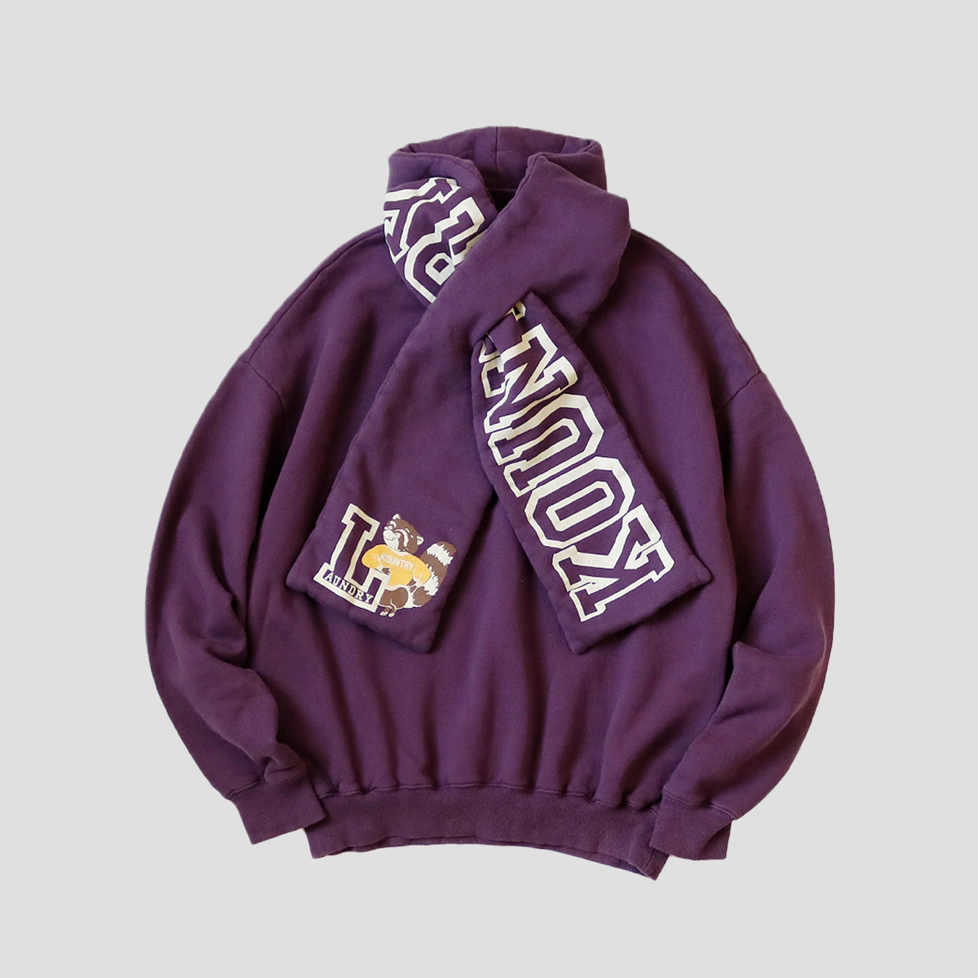 NAPPED FLEECE LINING KOUNTRY HOODIE - 3