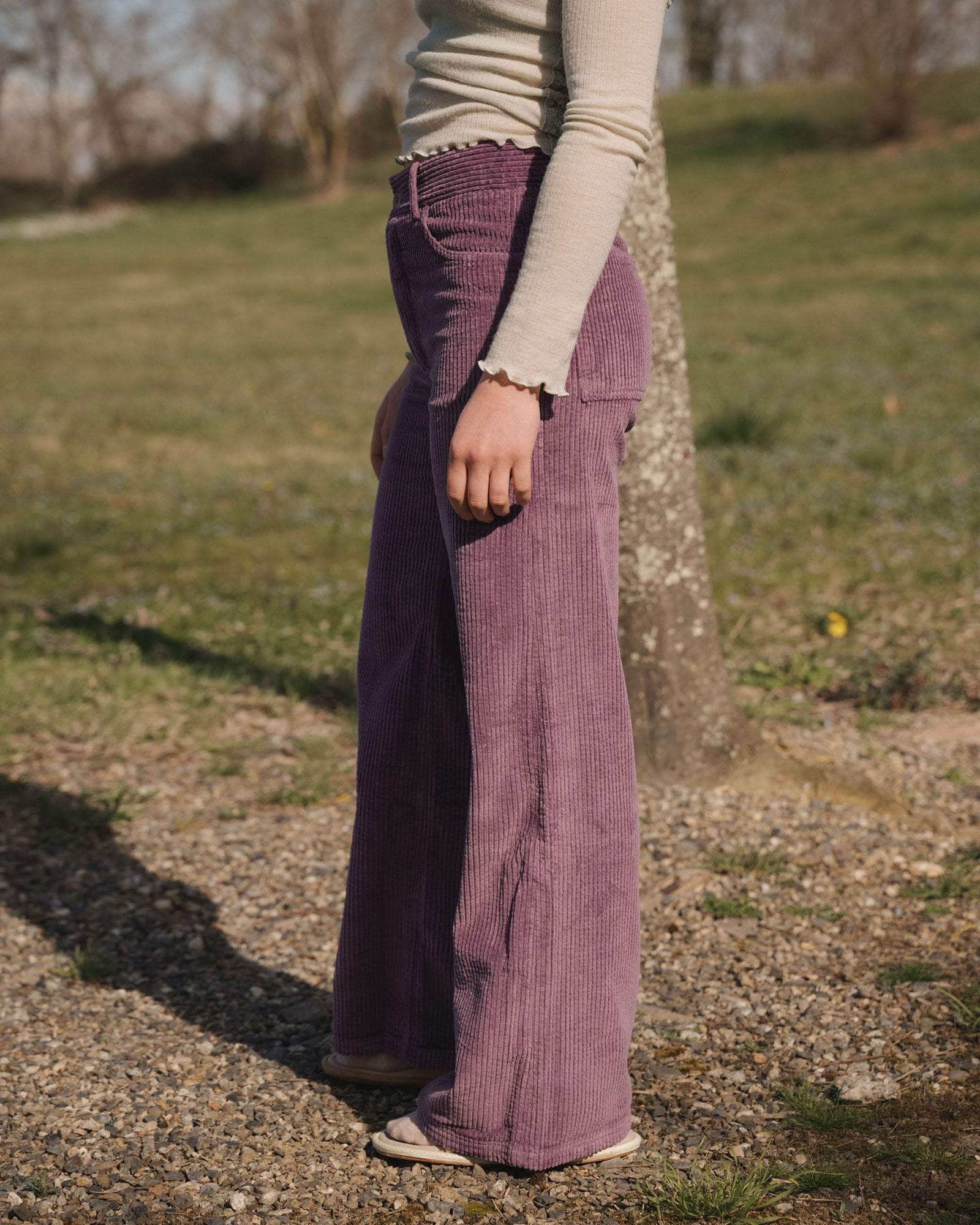 Tajo Wide Pants - Cotton Corduroy - 3
