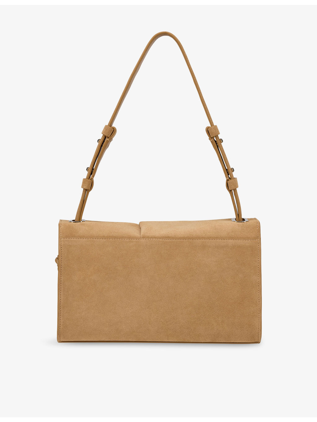 Baggy Small Leather Shoulder Bag - 4