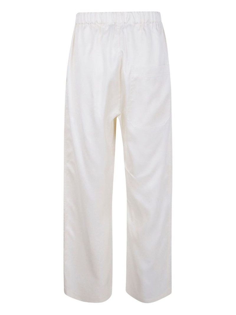 SOFIE D'HOORE elastic-waist silk trousers outlook