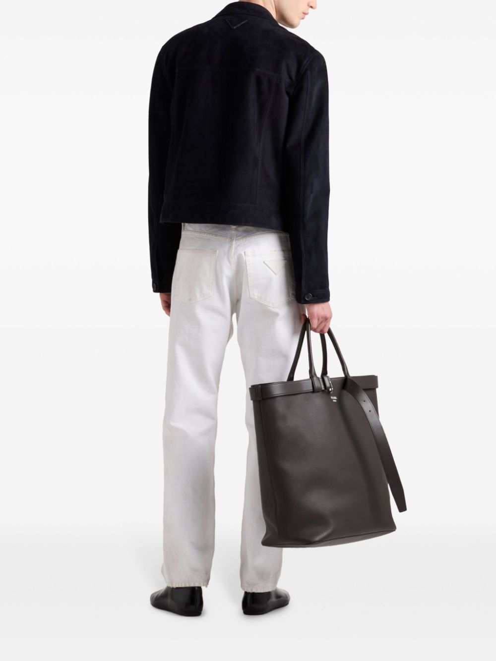 Suede blouson jacket - 3
