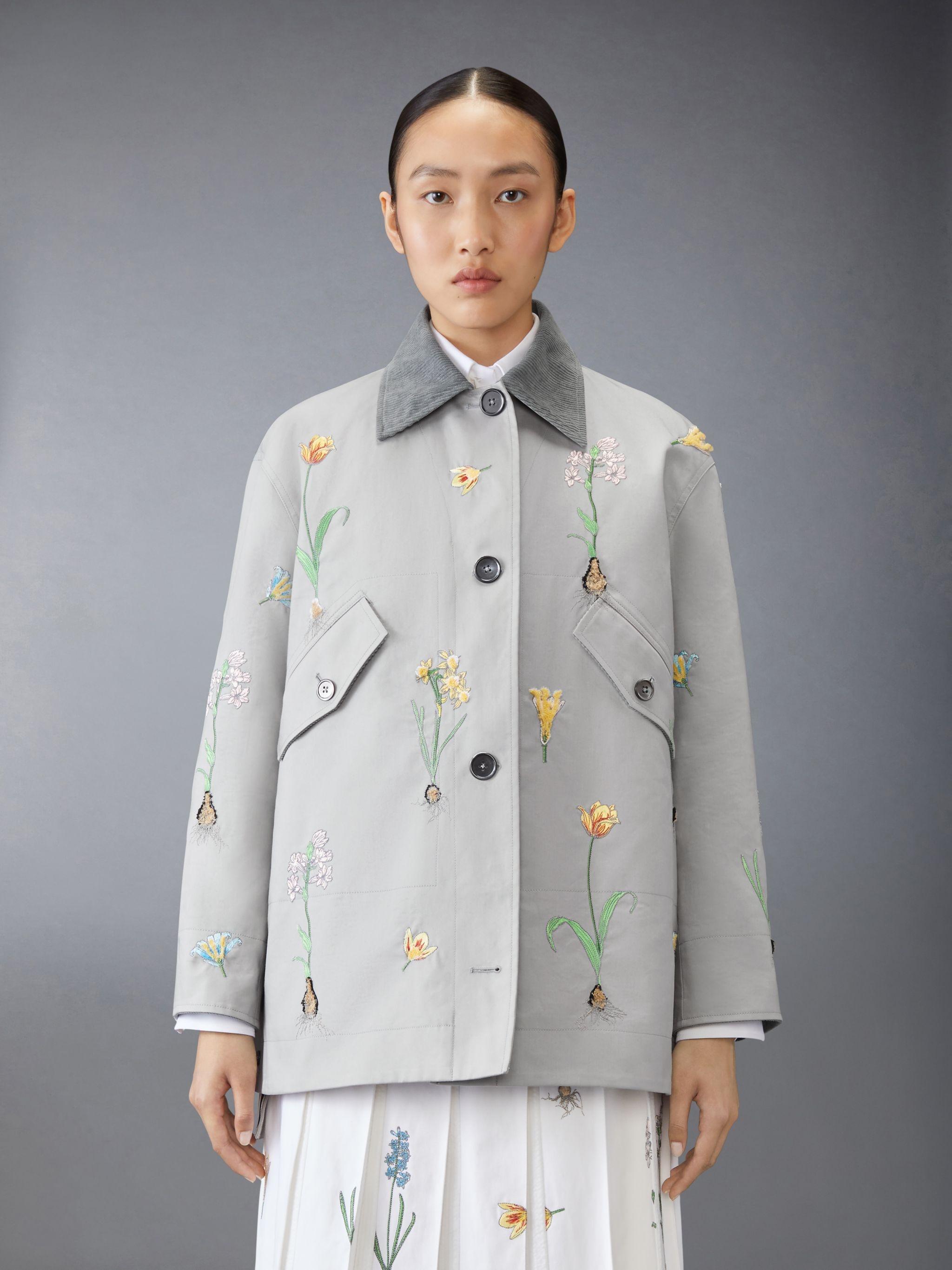 MACKINTOSH FLORAL GARDENING COAT - 1