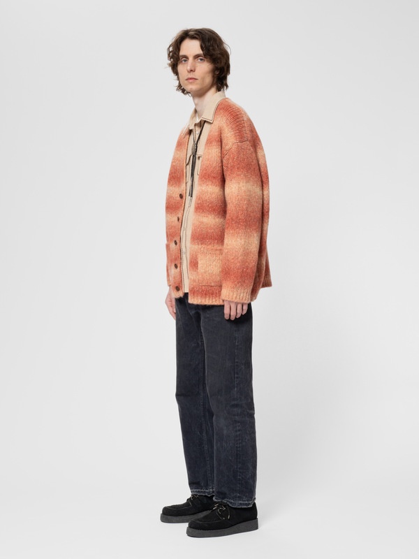 Kent Fuzzy Cardigan Red - 2