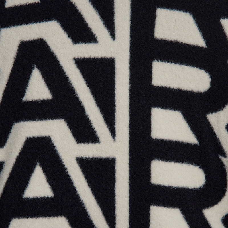 THE FLOCK MONOGRAM FUNNEL SWEATER 6