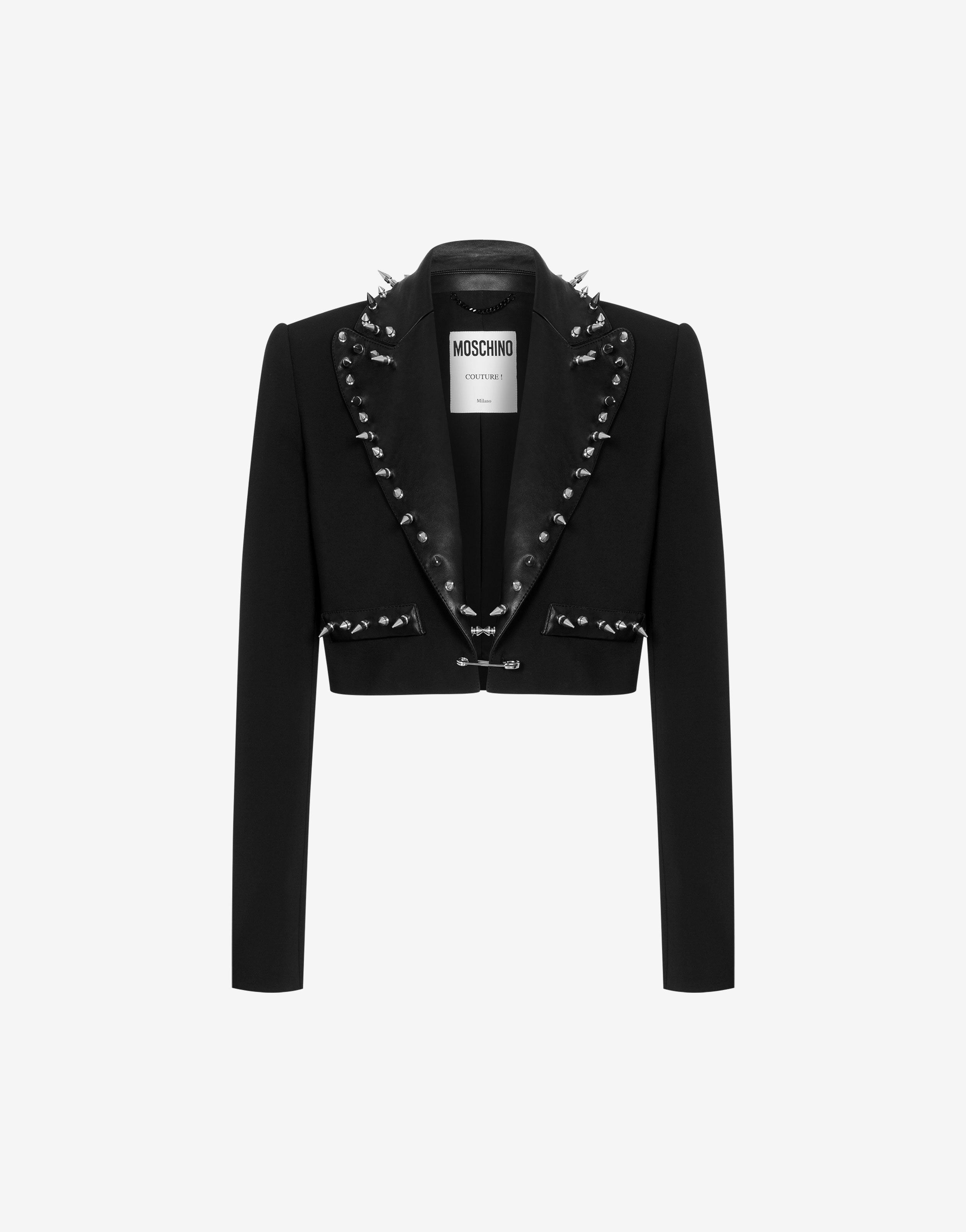 PUNK COUTURE CADY CROP JACKET WITH STUDS - 1