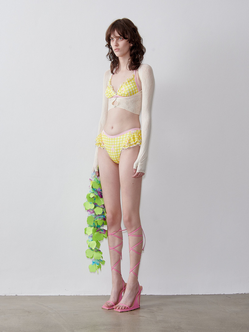 RICHARDS BIKINI BOTTOMS SUNSHINE GINGHAM 4