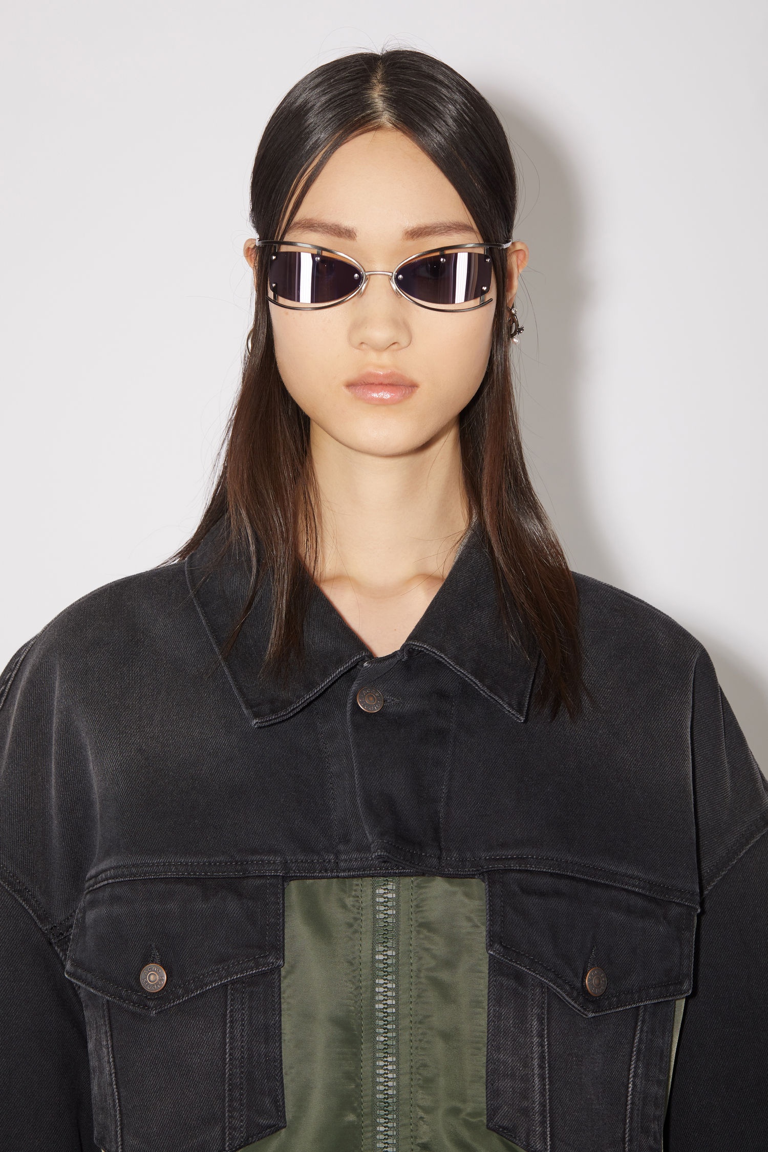 Hybrid bomber jacket - Forest green - 6