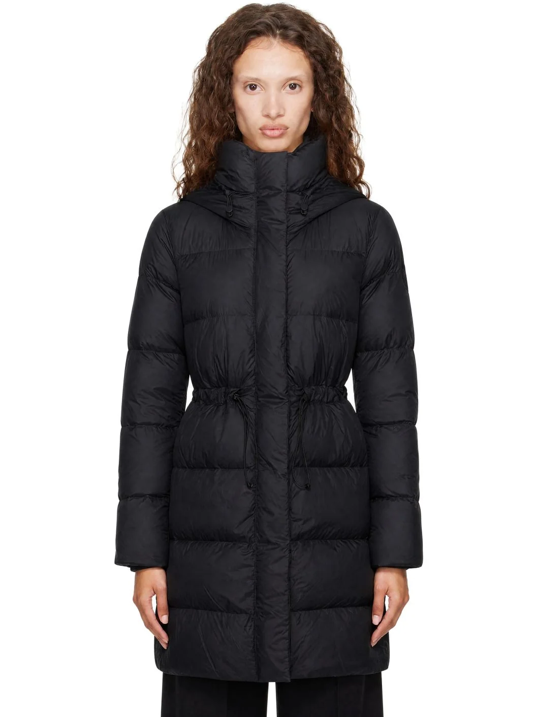 Black Montgomery Down Coat - 1