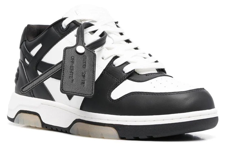 (WMNS) Off-White Out Of Office Low-Top Sneaker 'Black White' OWIA259C99LEA0011001 - 2