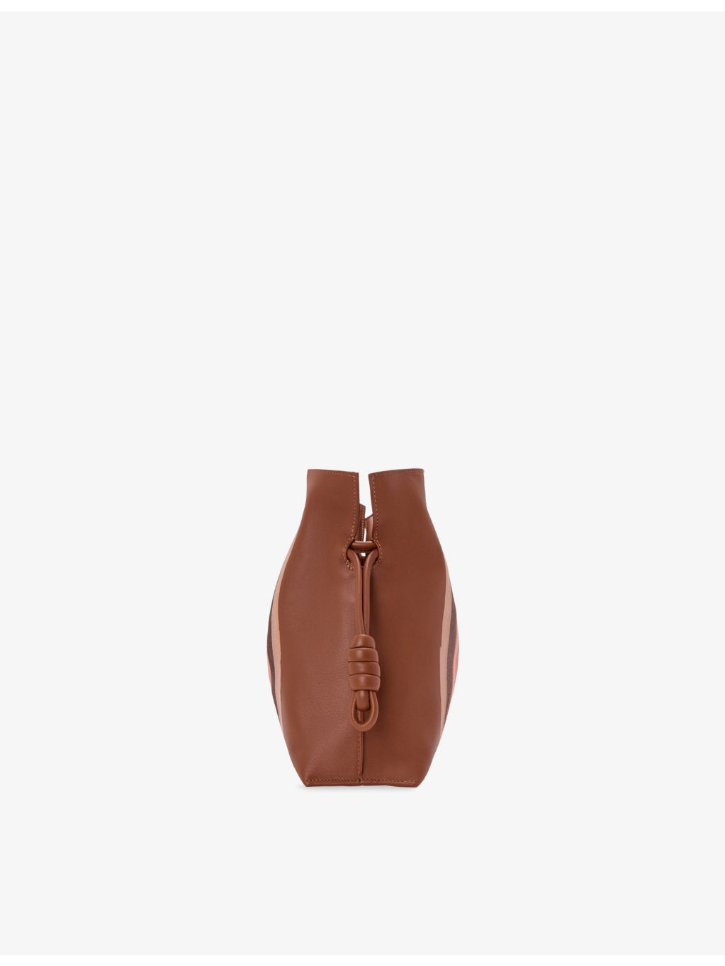 Flamenco Medium Leather Clutch Bag - 7