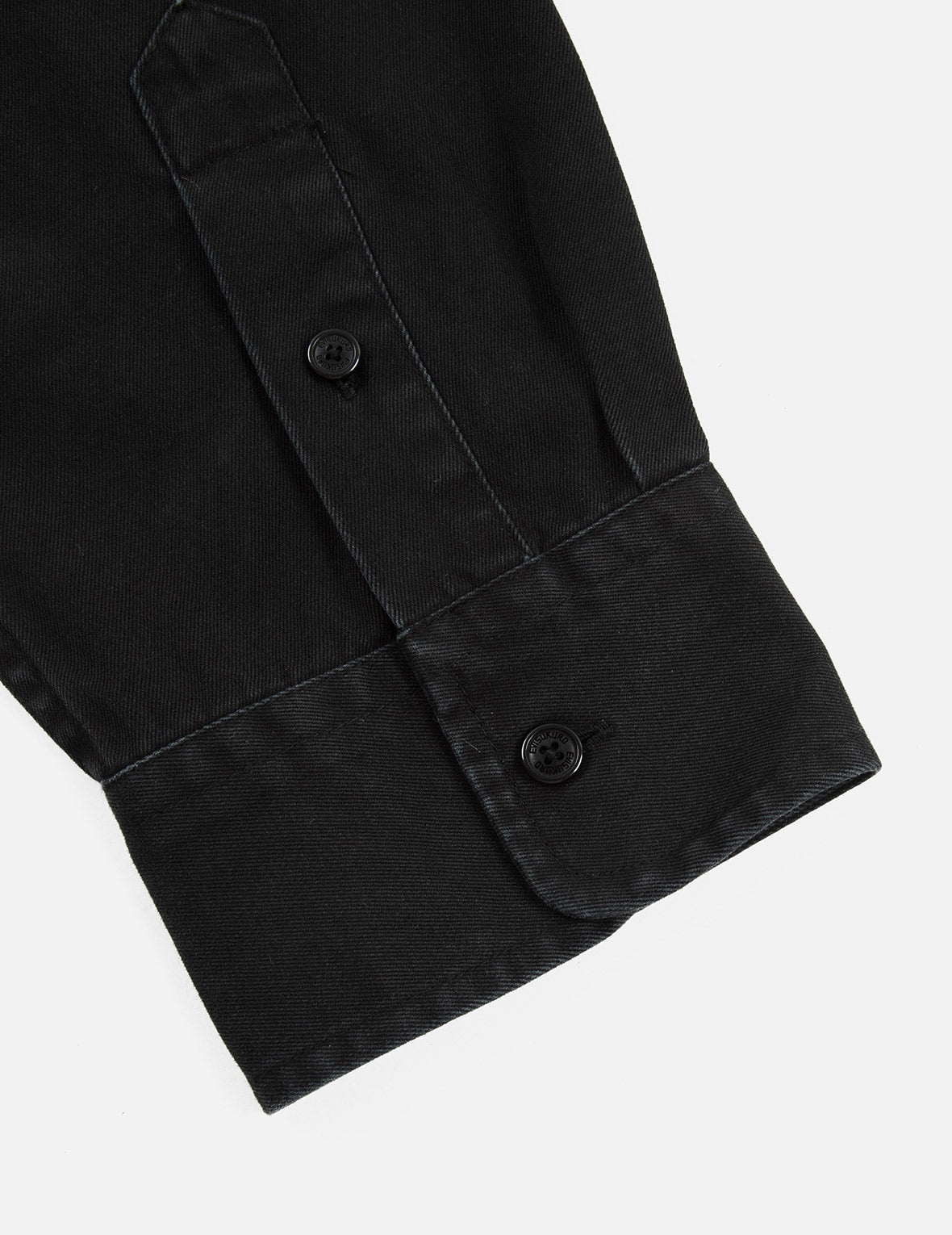Metallic Seagull and Logo Print Relax Fit Oxford Shirt - 13
