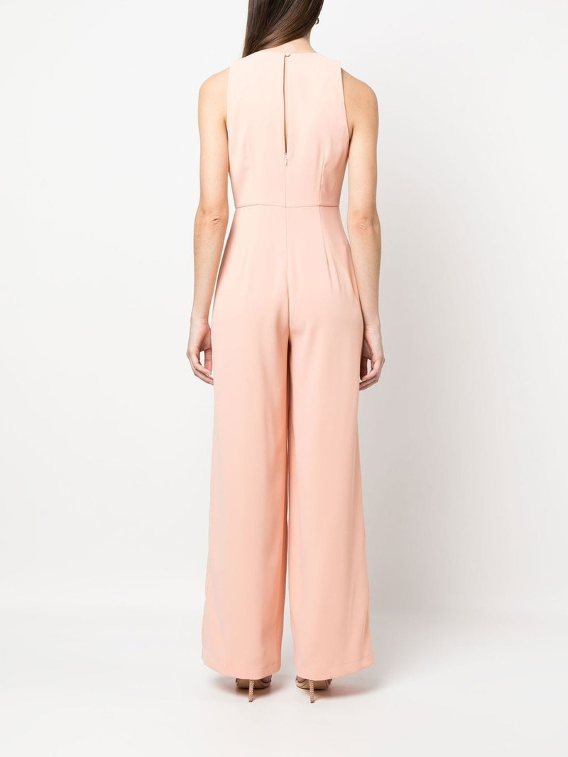 flower appliqué jumpsuit 4