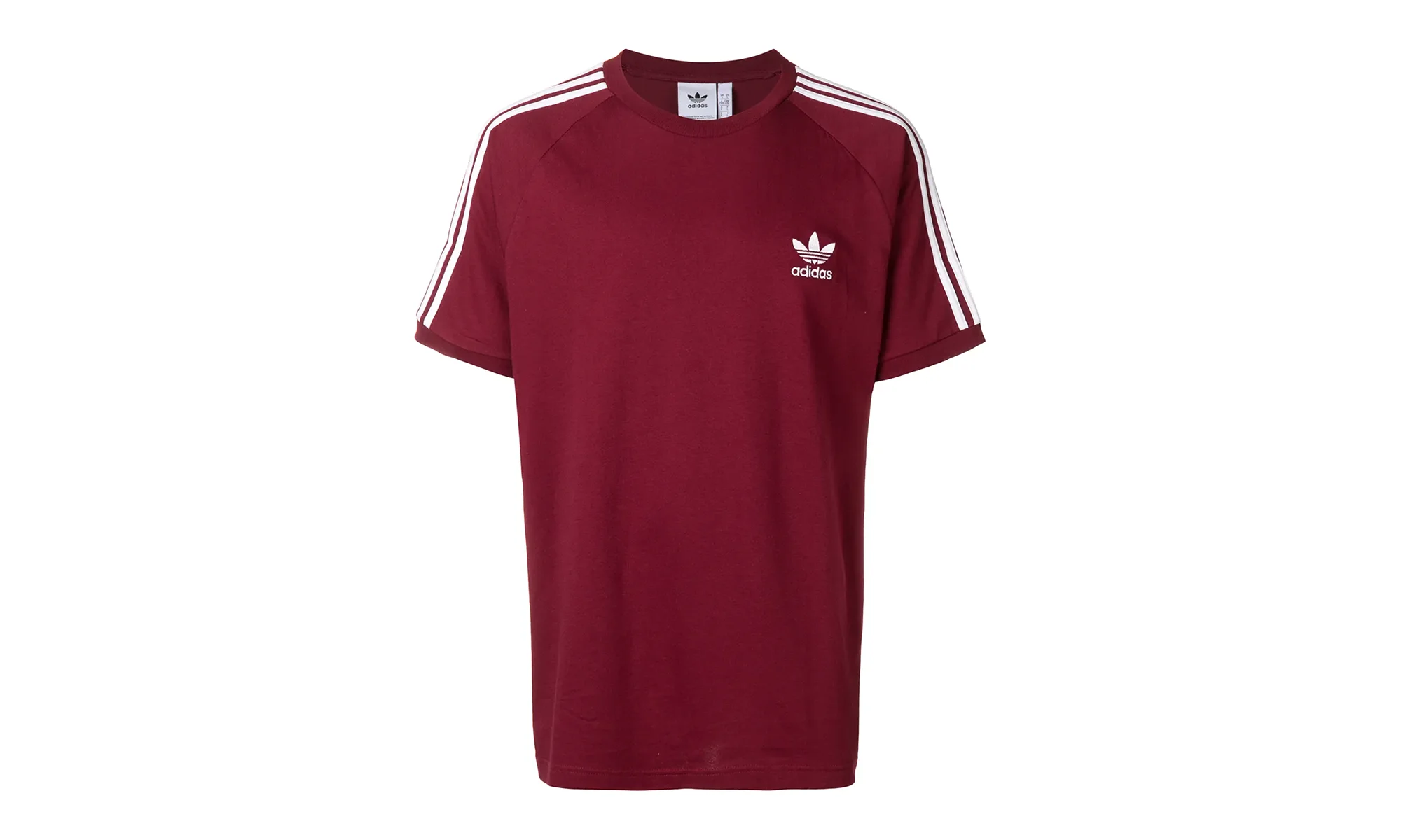 3-Stripes T-Shirt "Burgundy / White" DH5810 - 1