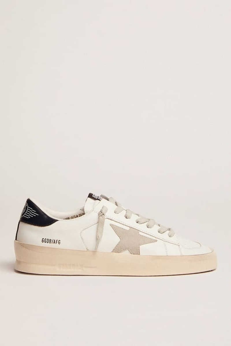 Women’s Stardan with ice-gray suede star and black heel tab - 1