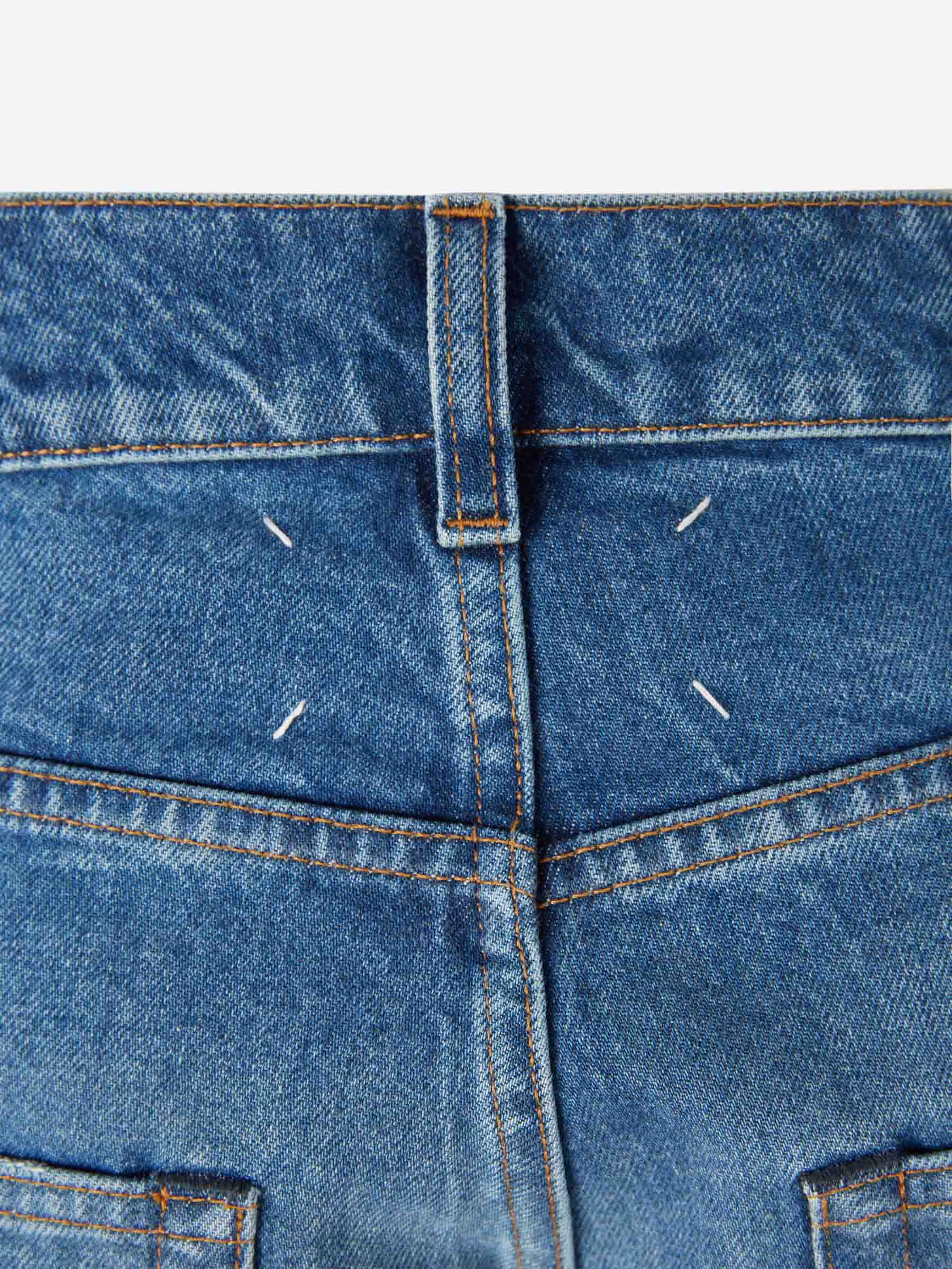 WIDE STRAIGHT JEANS - 4