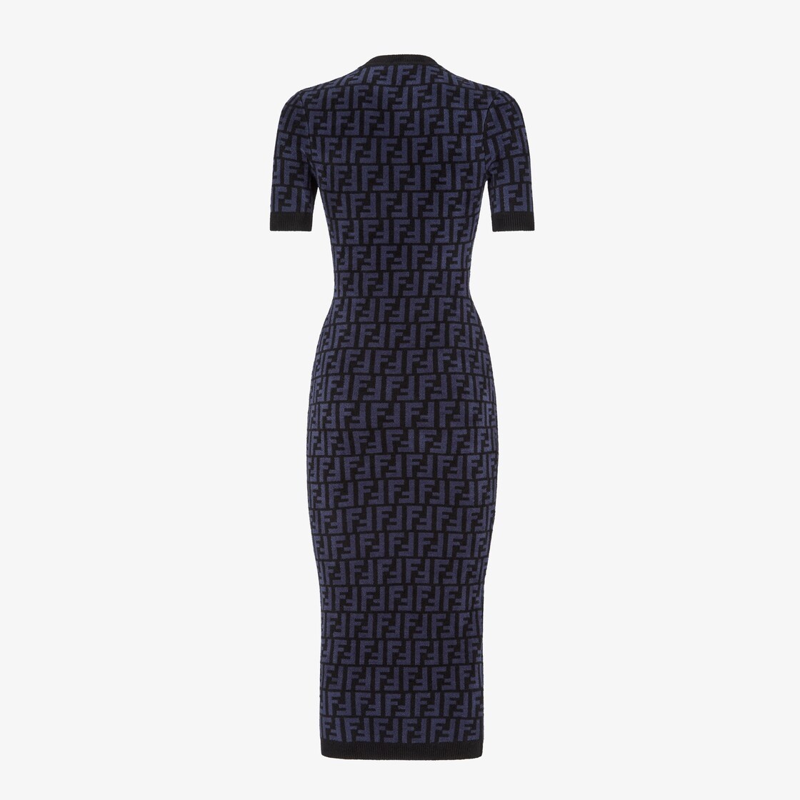 Blue FF velvet dress - 2