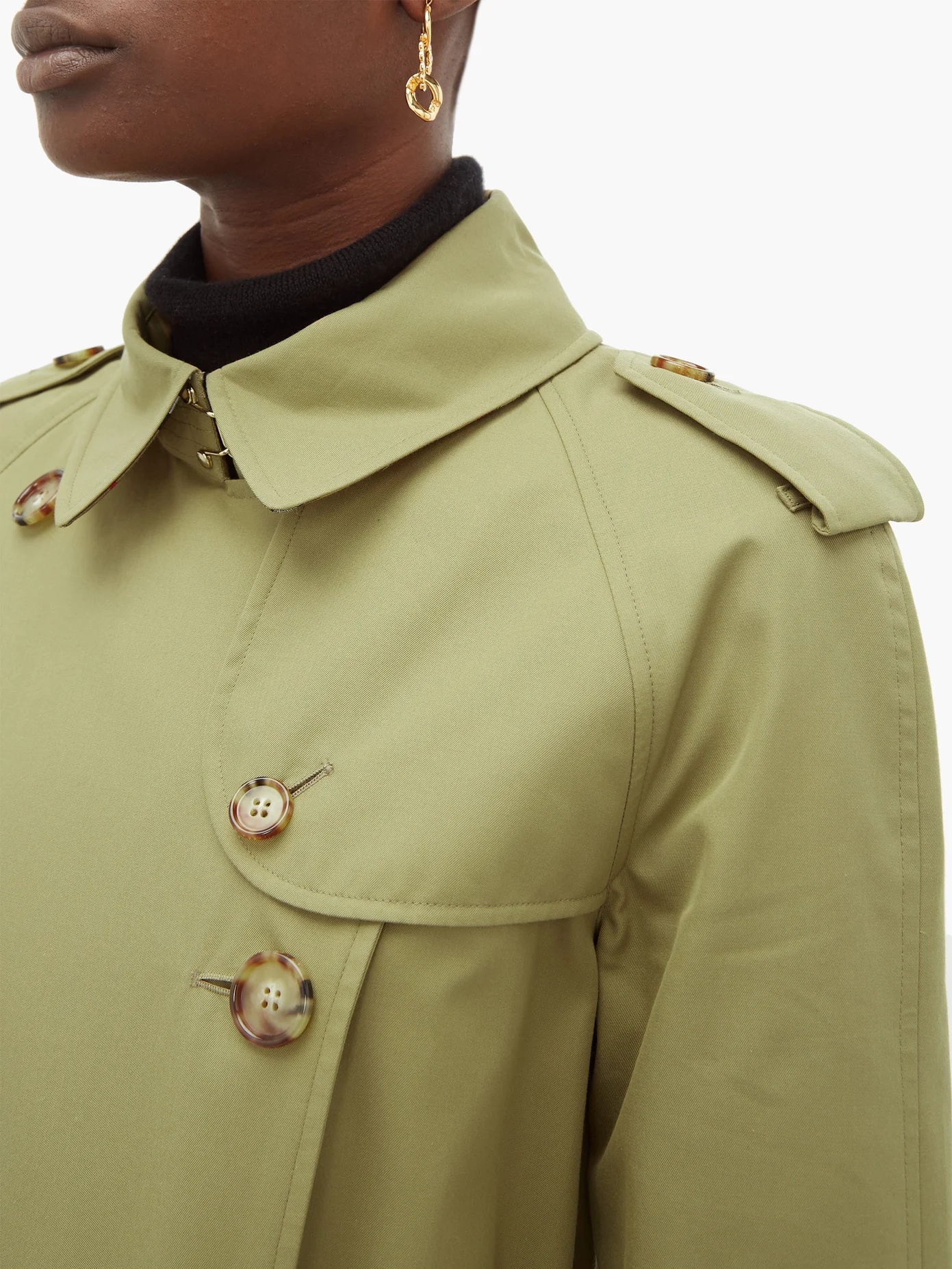 Waterloo cotton-gabardine trench coat - 4